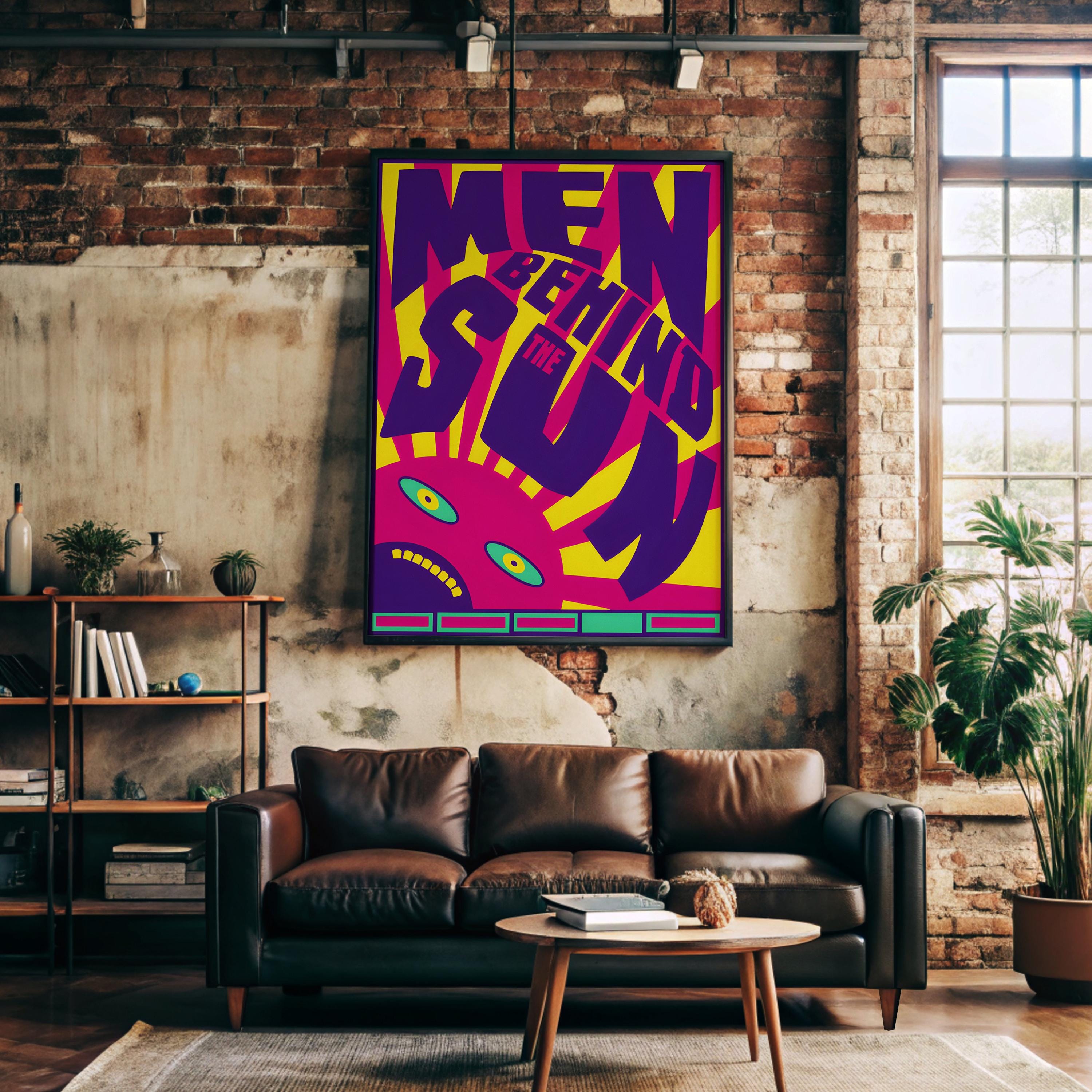 Men Behind the Sun Poster - Shock Cinema Print, Extreme Horror Decor, Controversial Film Gift