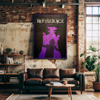 Beetlejuice Movie Poster - Tim Burton Art Print, 80s Horror Comedy Decor, Goth Gift Idea