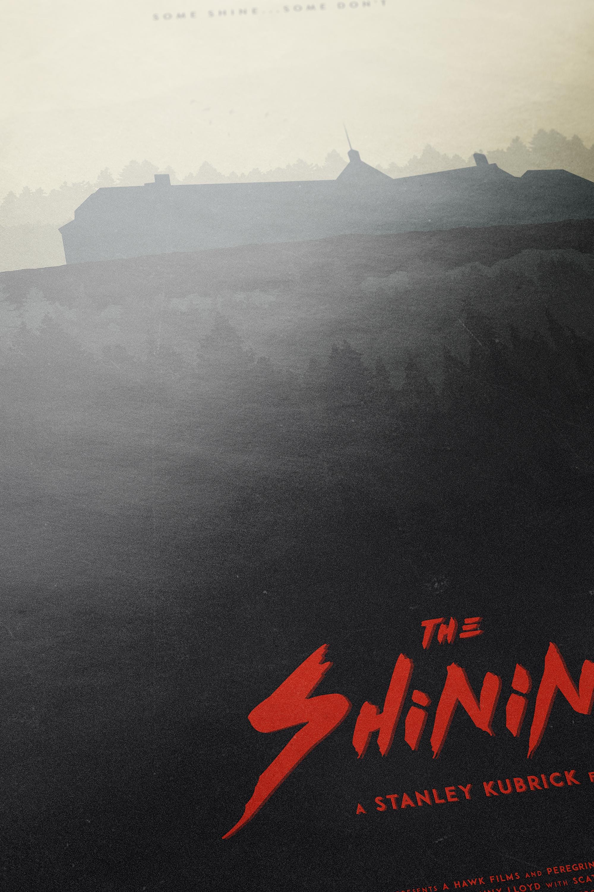 The Shining Horror Movie Poster - Stanley Kubrick Masterpiece Print, Overlook Hotel Decor, Cult Cinema Gift