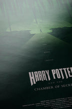 Harry Potter and the Chamber of Secrets Poster - Wizarding World Print, Fantasy Decor, Basilisk Fan Gift