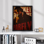 Barfly Cult Movie Poster - Charles Bukowski Print, Indie Cinema Decor, Mickey Rourke Fan Gift Idea
