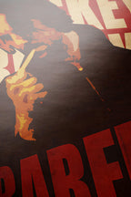Barfly Cult Movie Poster - Charles Bukowski Print, Indie Cinema Decor, Mickey Rourke Fan Gift Idea