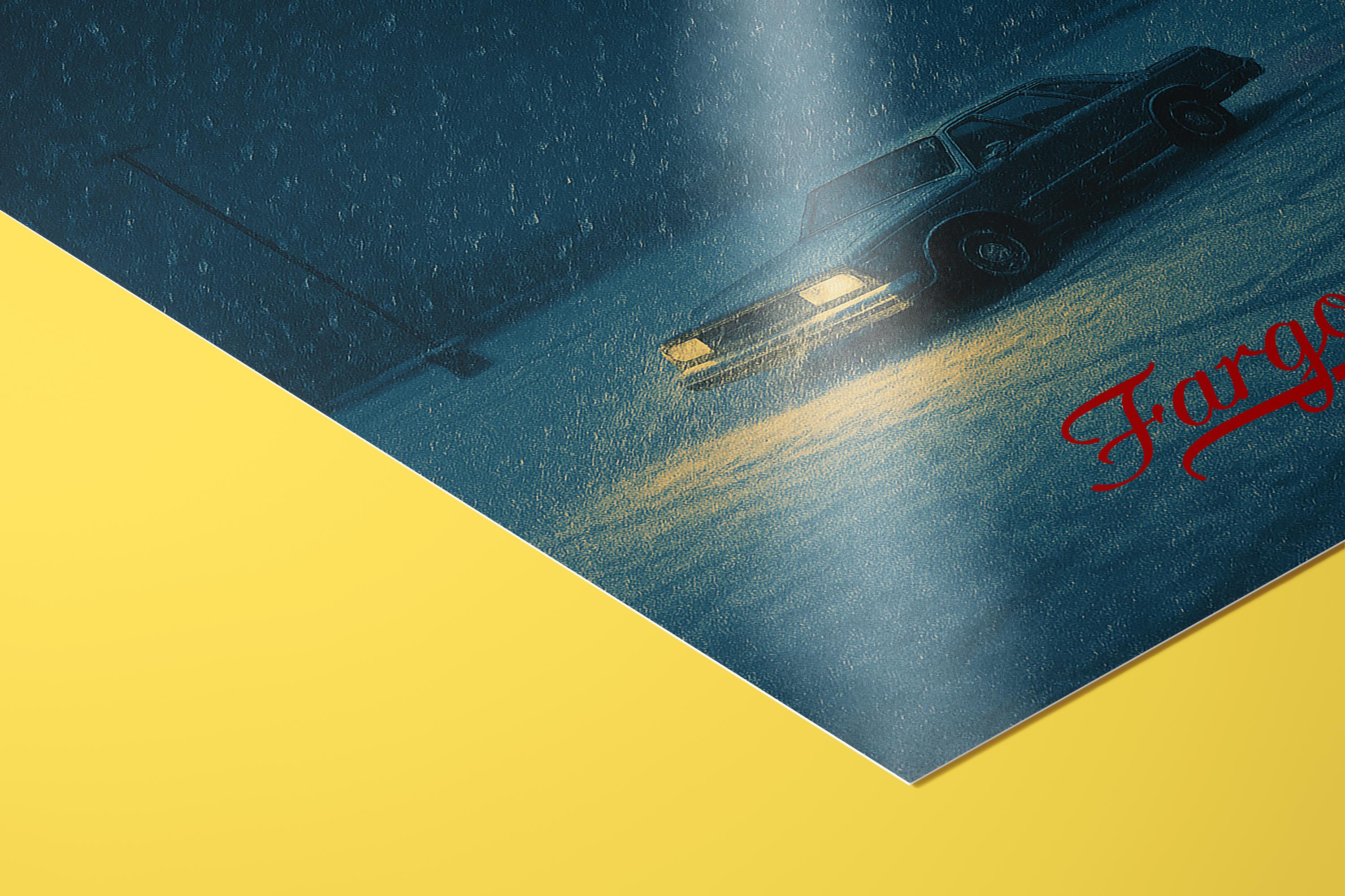 Fargo Coen Brothers Cult Movie Poster - Black Comedy Thriller Print, 90s Cinema Decor, Fan Gift Idea