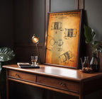 Flood and Spot Stage Light Patent Print - Vintage Technical Drawing, Theater Decor, Design Gift Idea (USD276559)