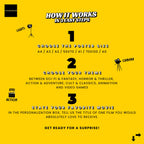 Surprise Set of 3 Posters | 3-for-2 Deal | Movie Lover Gift Idea