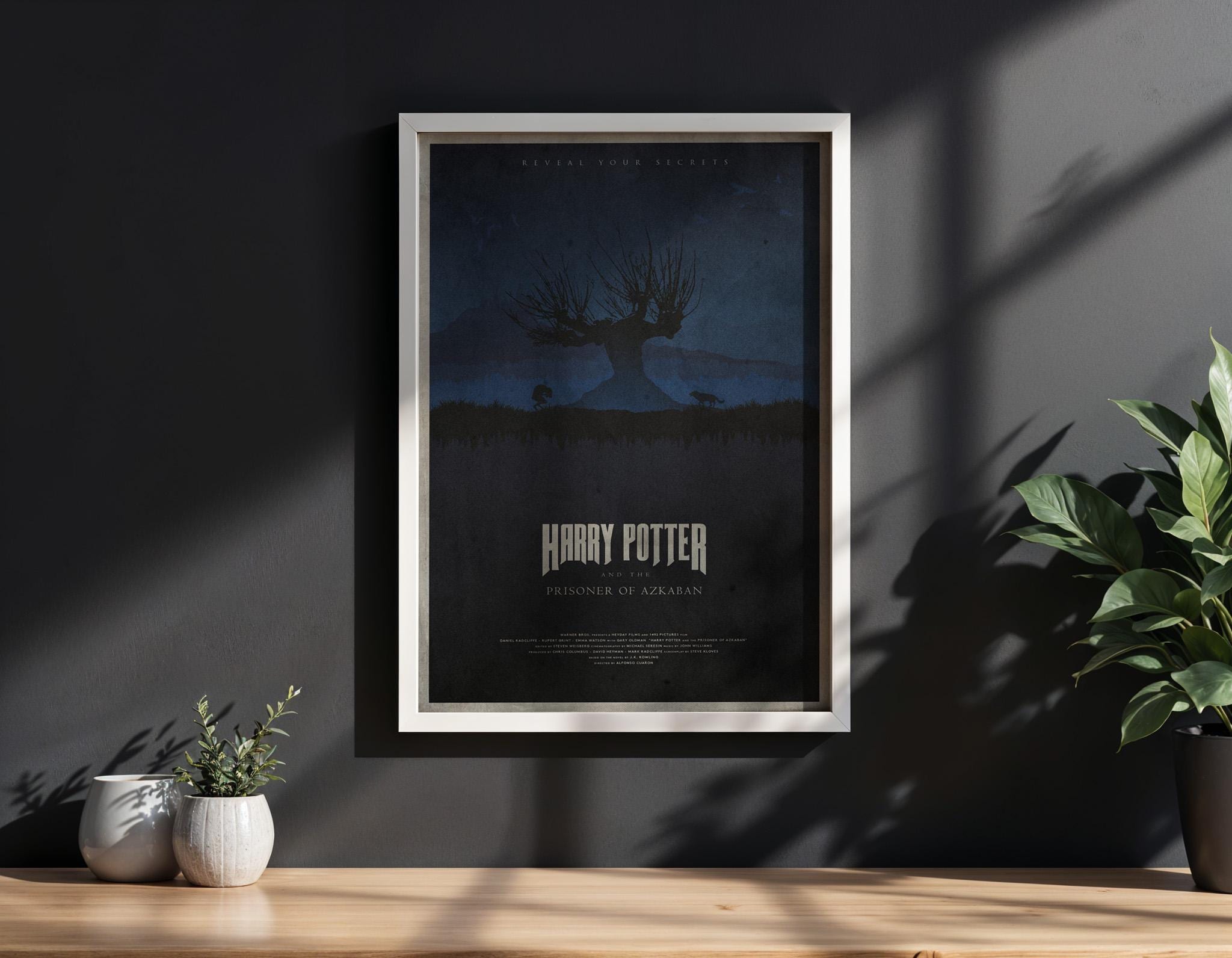 Harry Potter and the Prisoner of Azkaban Poster - Wizarding World Print, Dementor Decor, Sirius Black Fan Gift