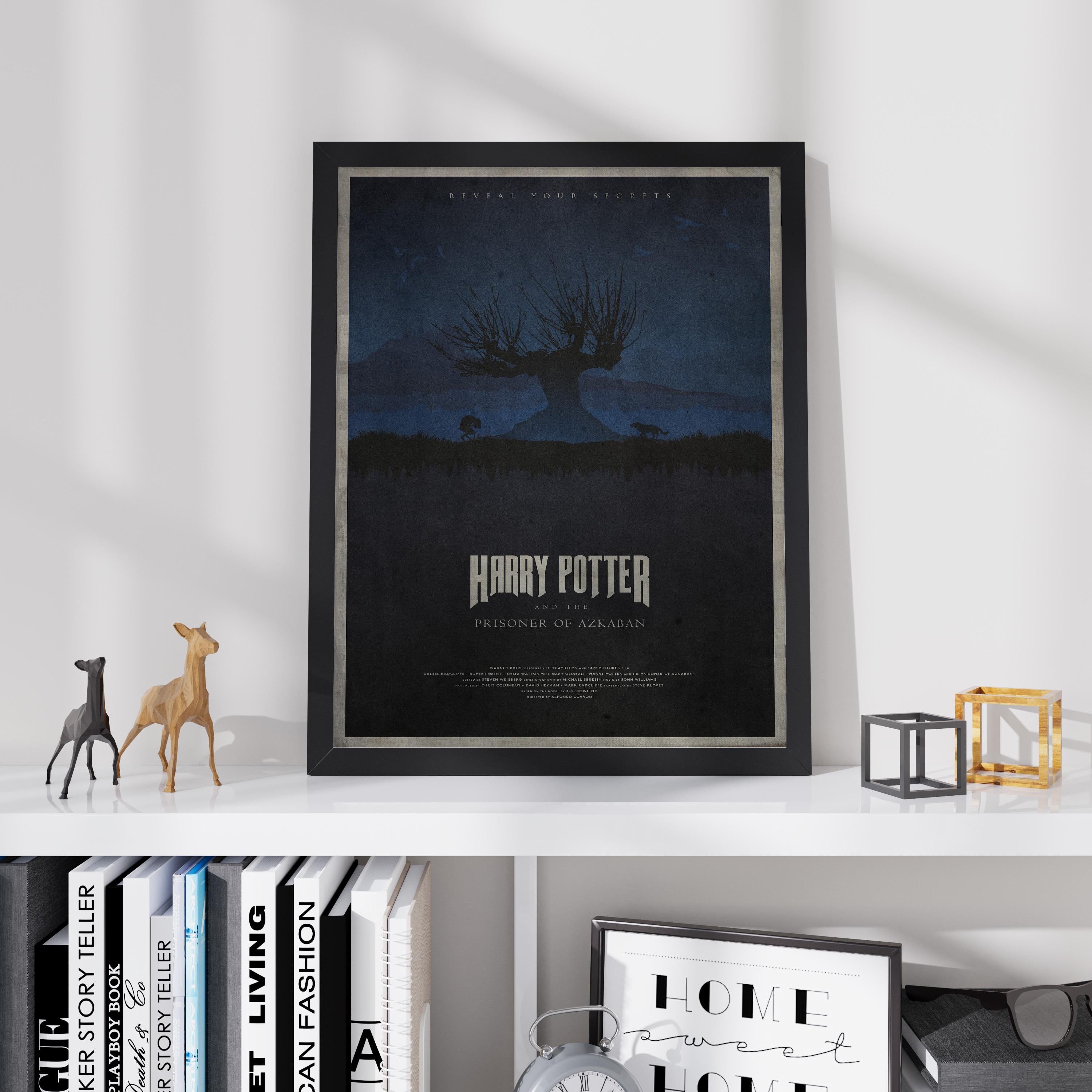 Harry Potter and the Prisoner of Azkaban Poster - Wizarding World Print, Dementor Decor, Sirius Black Fan Gift