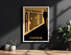 A Single Man Movie Poster - Tom Ford Print, Stylish Drama Decor, 60s Style Cinema Gift