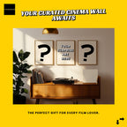 Surprise Set of 3 Posters | 3-for-2 Deal | Movie Lover Gift Idea