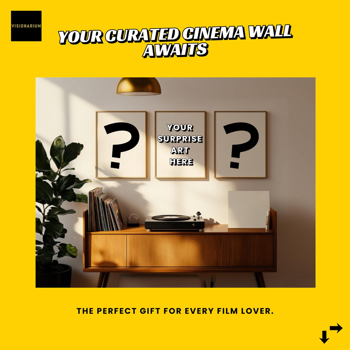 Surprise Set of 3 Posters | 3-for-2 Deal | Movie Lover Gift Idea