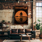 Mass Effect 2 Poster - Sci Fi RPG Gaming Print, Futuristic Wall Art for Gamers, Gift Idea for Video Game Fans