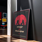 Ghost of Tsushima Poster - Samurai Action Game Art Print, Epic Gamer Wall Decor, Gift Idea for Video Game Fans