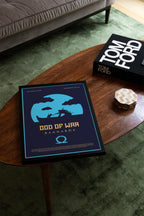 God of War Ragnarök Poster - Kratos and Atreus Art Print, Epic Norse Gaming Decor, Gift Idea for Gamer Room
