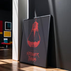 Stranger Things Poster - Retro Wall Art, Vintage Prints, Gift for TV Series Fans