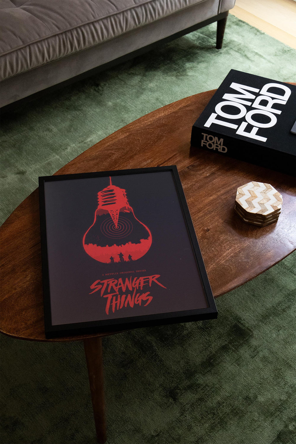 Stranger Things Poster - Retro Wall Art, Vintage Prints, Gift for TV Series Fans