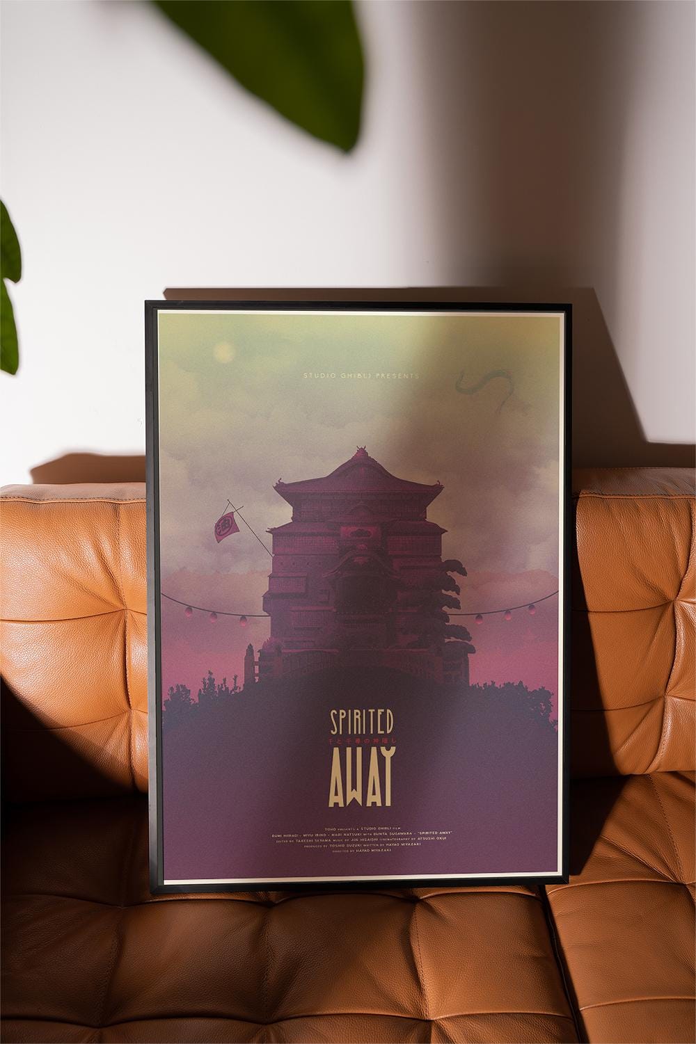 Spirited Away Poster - Studio Ghibli Wall Art, Japanese Anime Print, Miyazaki Fan Gift, Home Decor for Animation Enthusiasts