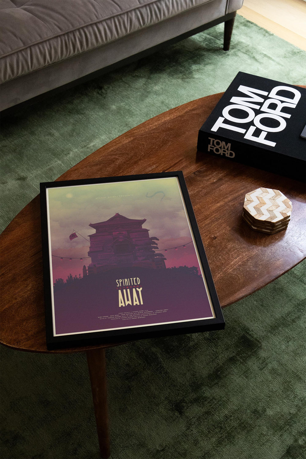 Spirited Away Poster - Studio Ghibli Wall Art, Japanese Anime Print, Miyazaki Fan Gift, Home Decor for Animation Enthusiasts