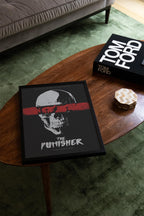 Marvel's The Punisher TV Show Poster - Frank Castle Vigilante Print, Dark Comic Wall Art, Marvel Fan Gift Idea