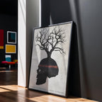 True Detective Poster - Crime Drama Wall Art, Minimalist Print, Gift for TV Show Fans