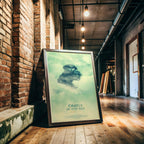 Castle in the Sky Movie Poster - Studio Ghibli Wall Art, Japanese Animation Print, Anime Fantasy Decor, Gift Idea for Ghibli Fans