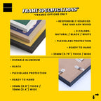 Jaws Minimalist Movie Poster - Simple Cult Film Print, Modern Spielberg Decor, Horror Design Gift Idea