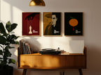 The Godfather Trilogy Minimalist Movie Poster Set [AMV]
