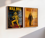 Kill Bill Vol 1 and 2 Movie Poster Set [AMV]