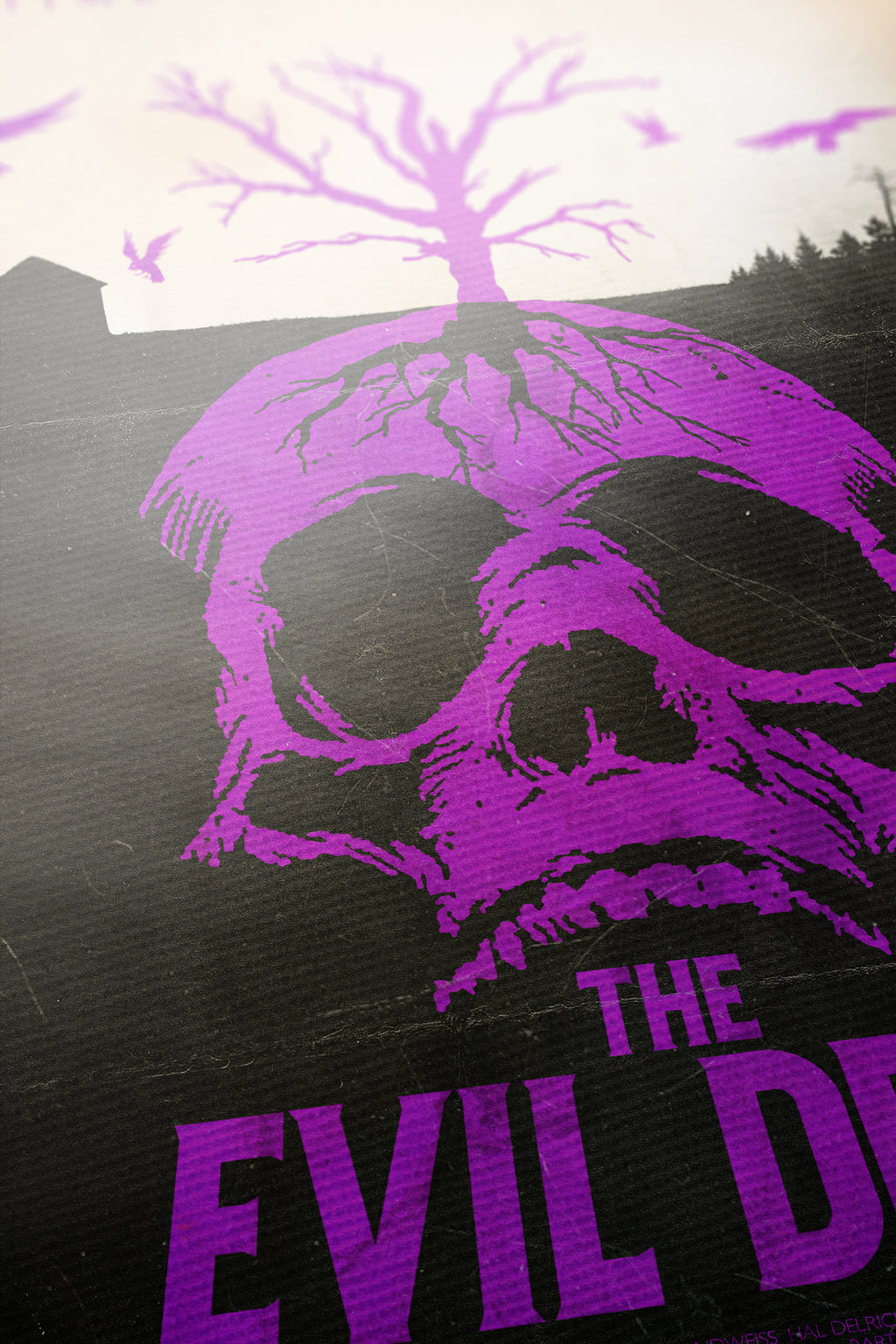 The Evil Dead Movie Poster [Edward]
