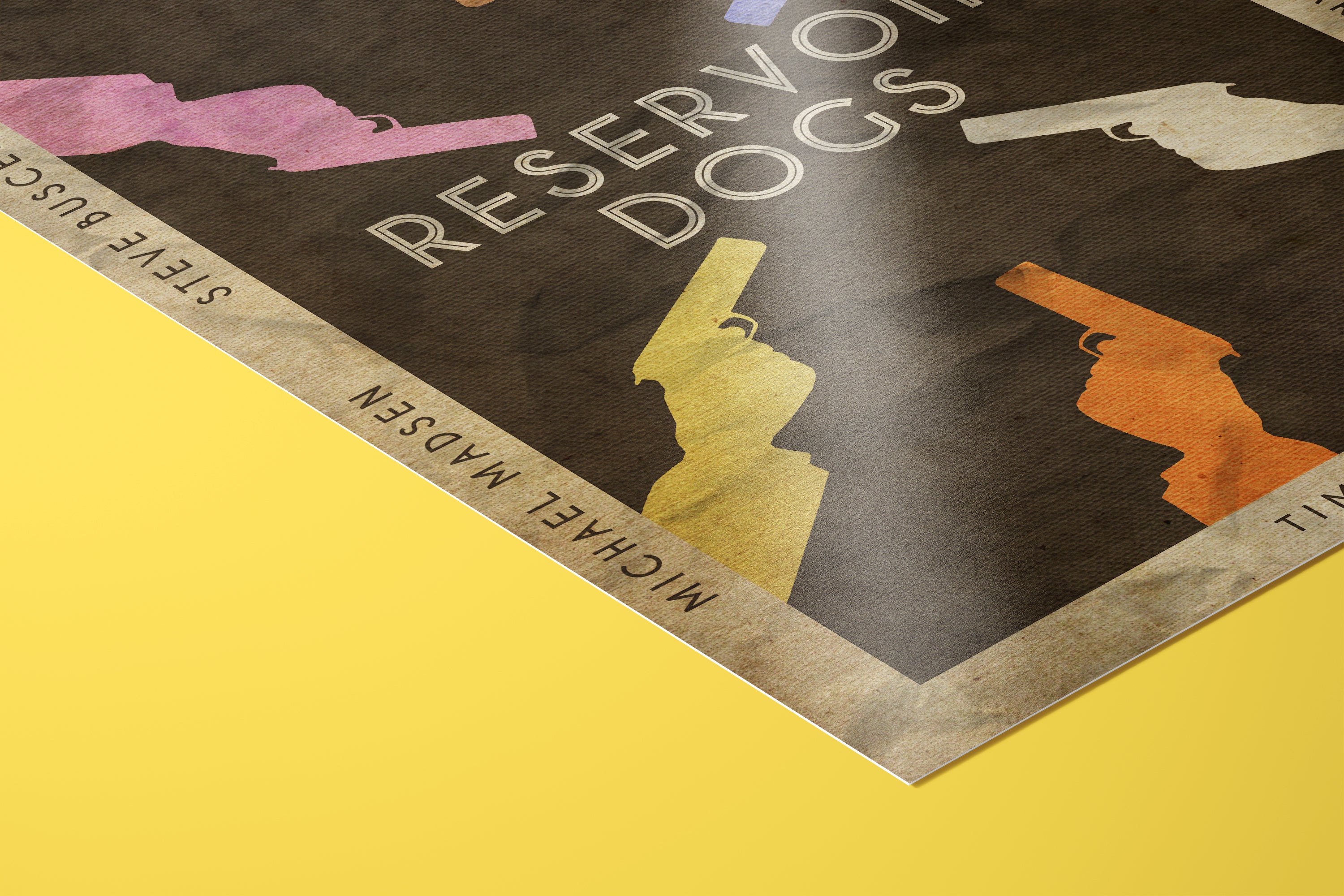 Reservoir Dogs Movie Poster [Edward]