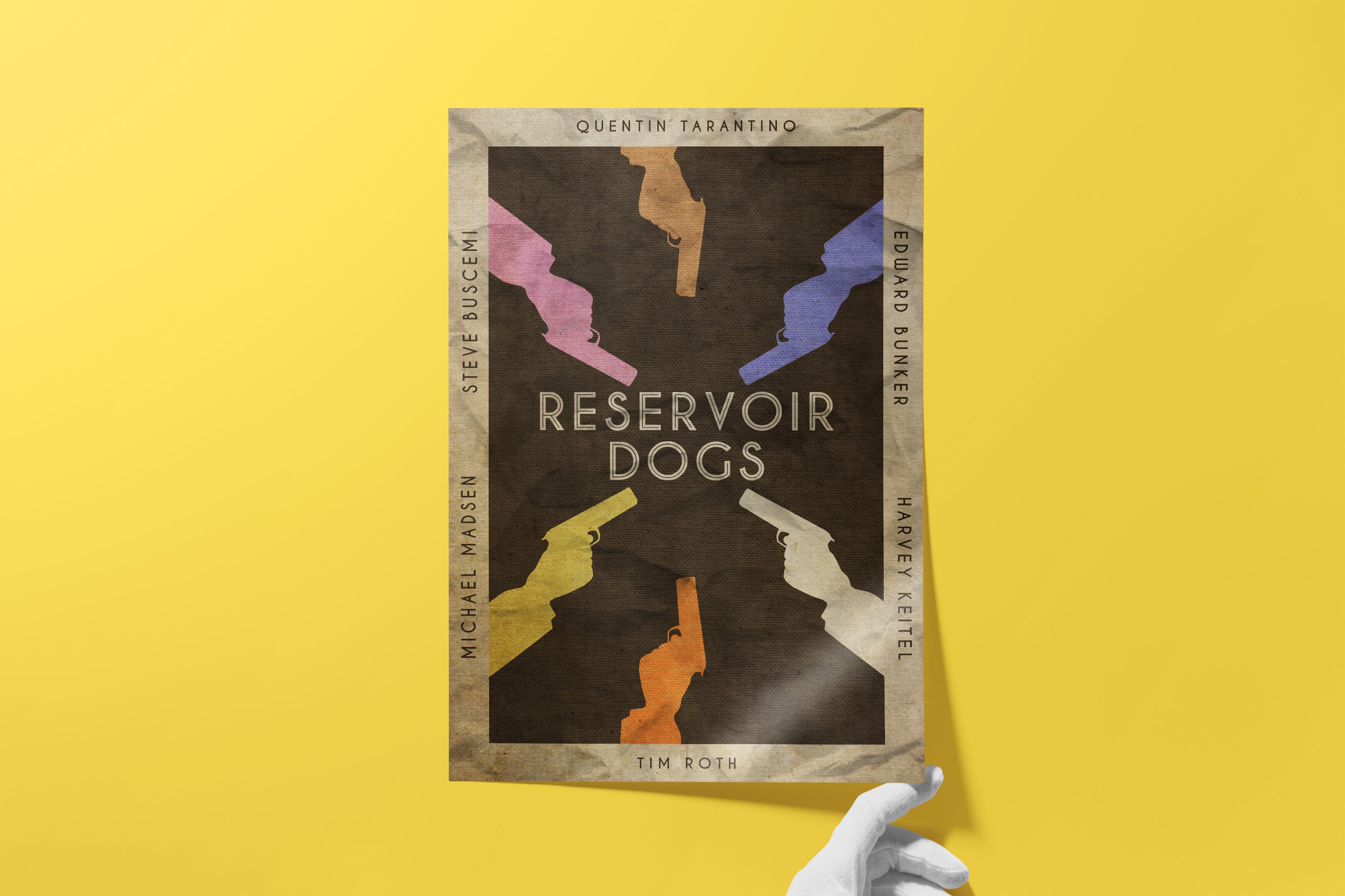 Reservoir Dogs Movie Poster [Edward]