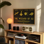 The Wizard of Oz Minimalist Movie Poster [Edward]