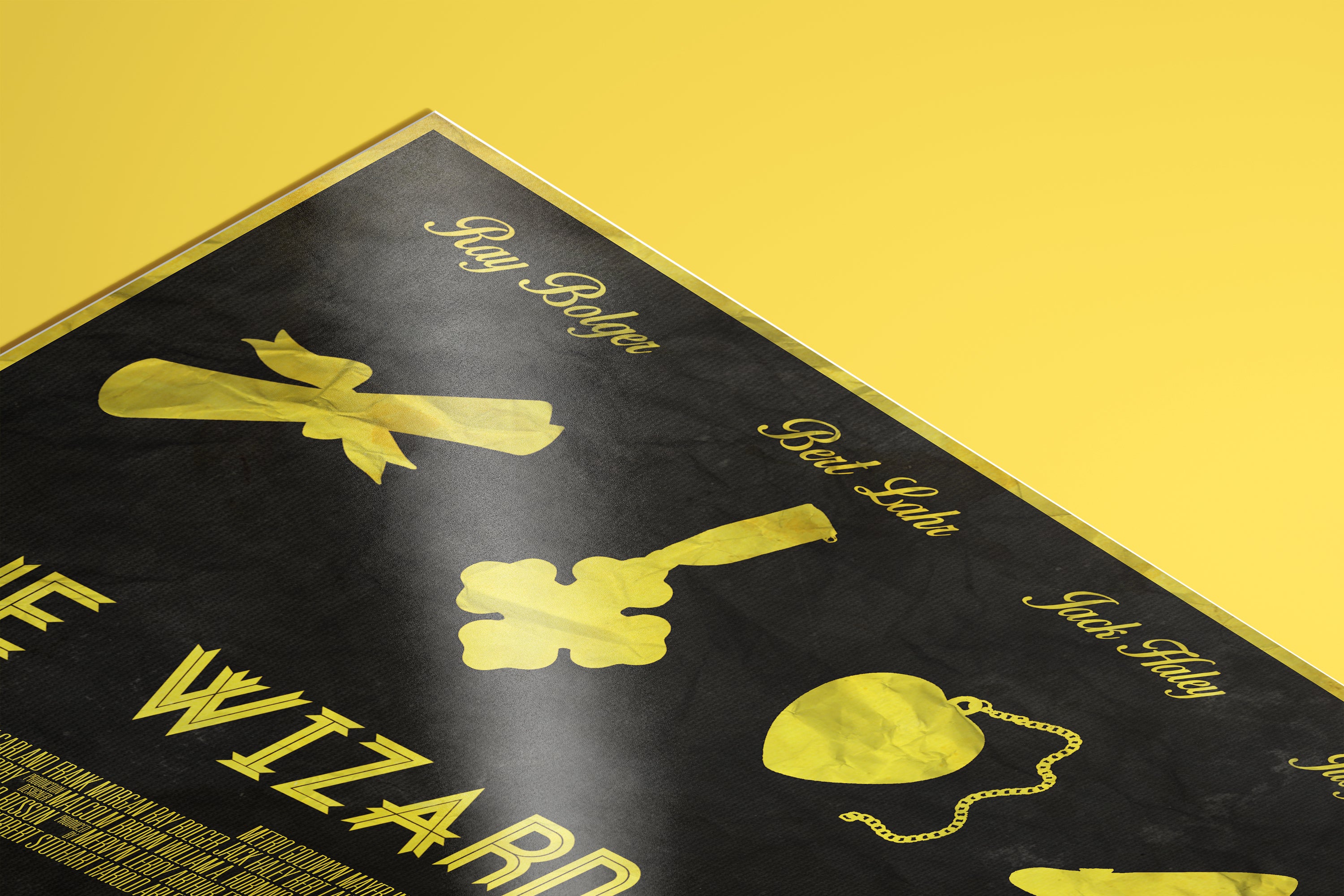 The Wizard of Oz Minimalist Movie Poster [Edward]
