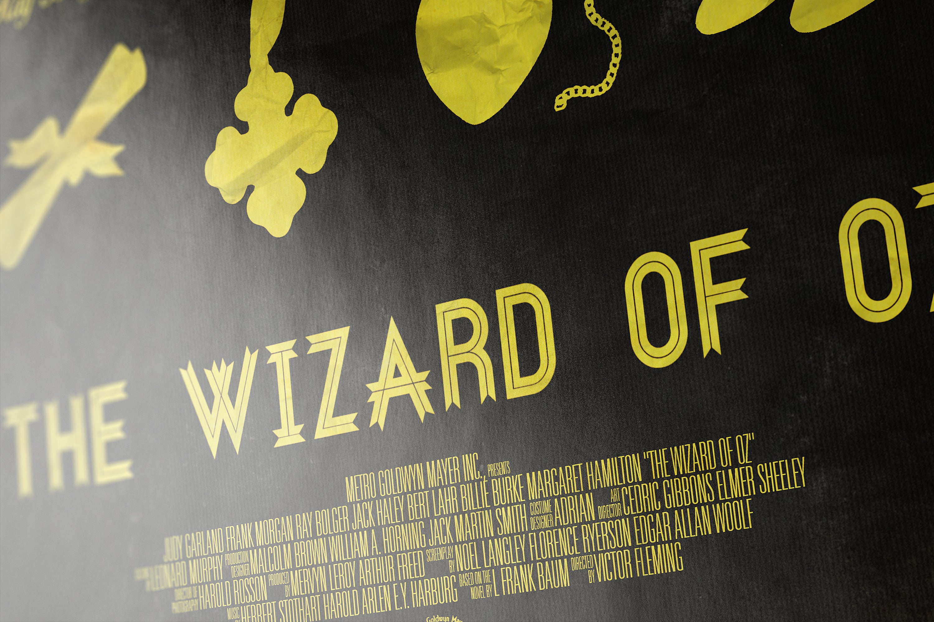 The Wizard of Oz Minimalist Movie Poster [Edward]