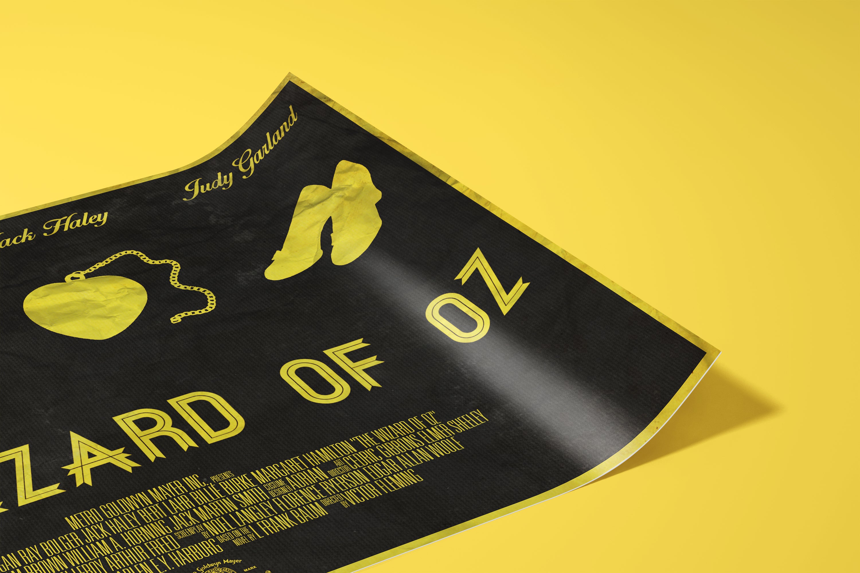 The Wizard of Oz Minimalist Movie Poster [Edward]