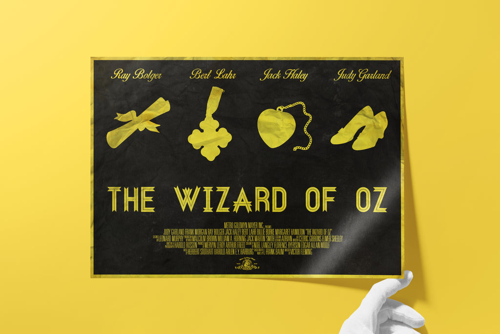 The Wizard of Oz Minimalist Movie Poster [Edward]