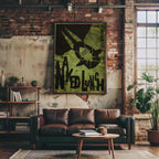 Naked Lunch Cult Movie Poster - Cronenberg Surrealist Art Print, Burroughs Cinema Decor, Experimental Fan Gift