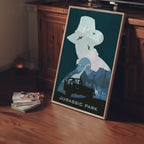 Jurassic Park Movie Poster - Vintage Wall Art, Cinematic Prints, Gift for Dinosaur Fans