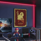 The Witcher 3 Poster - Fantasy Game Wall Art, Geralt of Rivia Print, Perfect Gift for Gamers