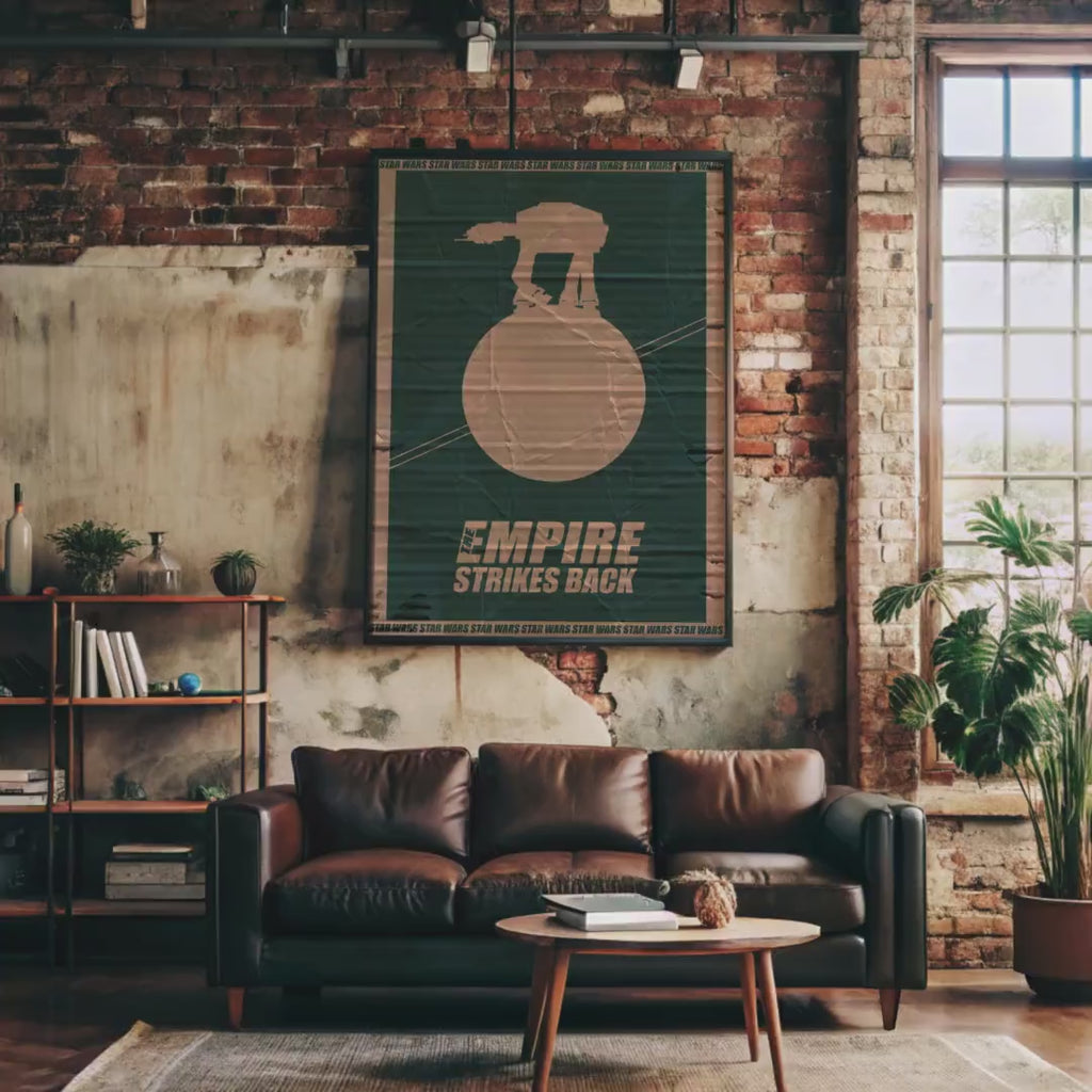 Star Wars: Episode V - The Empire Strikes Back Movie Poster - Sci Fi Classic Wall Art, Space Adventure Print, Nostalgic Movie Gift for Fans