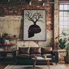 True Detective Poster - Crime Drama Wall Art, Minimalist Print, Gift for TV Show Fans