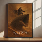 Dune Part Two Movie Poster - Epic Sci Fi Film Print, Villeneuve Cinema Decor, Arrakis Fan Gift Idea