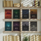 Harry Potter The Complete Saga - Movie Poster Set of 8 [Edward]