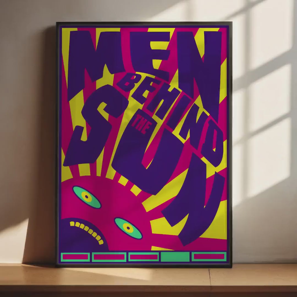 Men Behind the Sun Poster - Shock Cinema Print, Extreme Horror Decor, Controversial Film Gift
