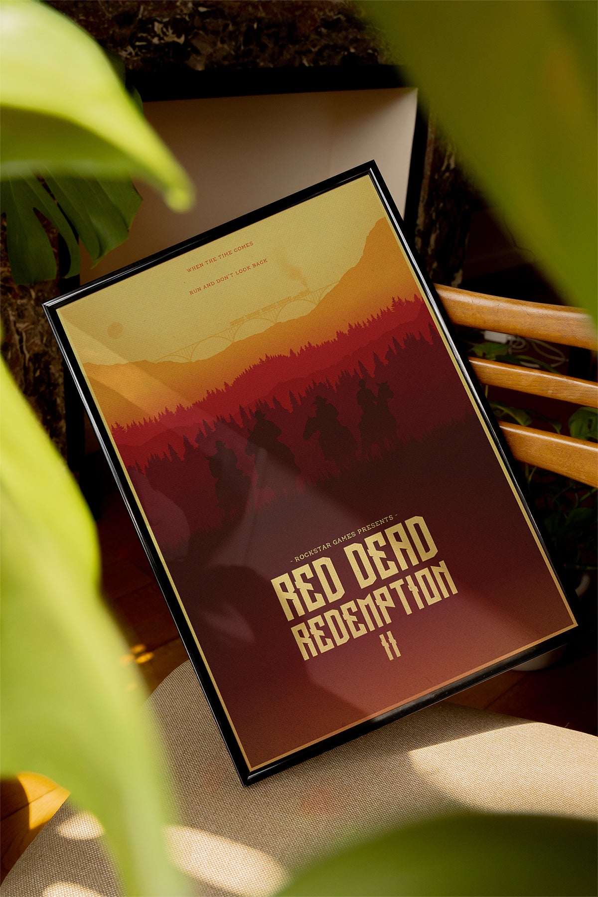 Red Dead Redemption 2 Video Game Poster [Edward]