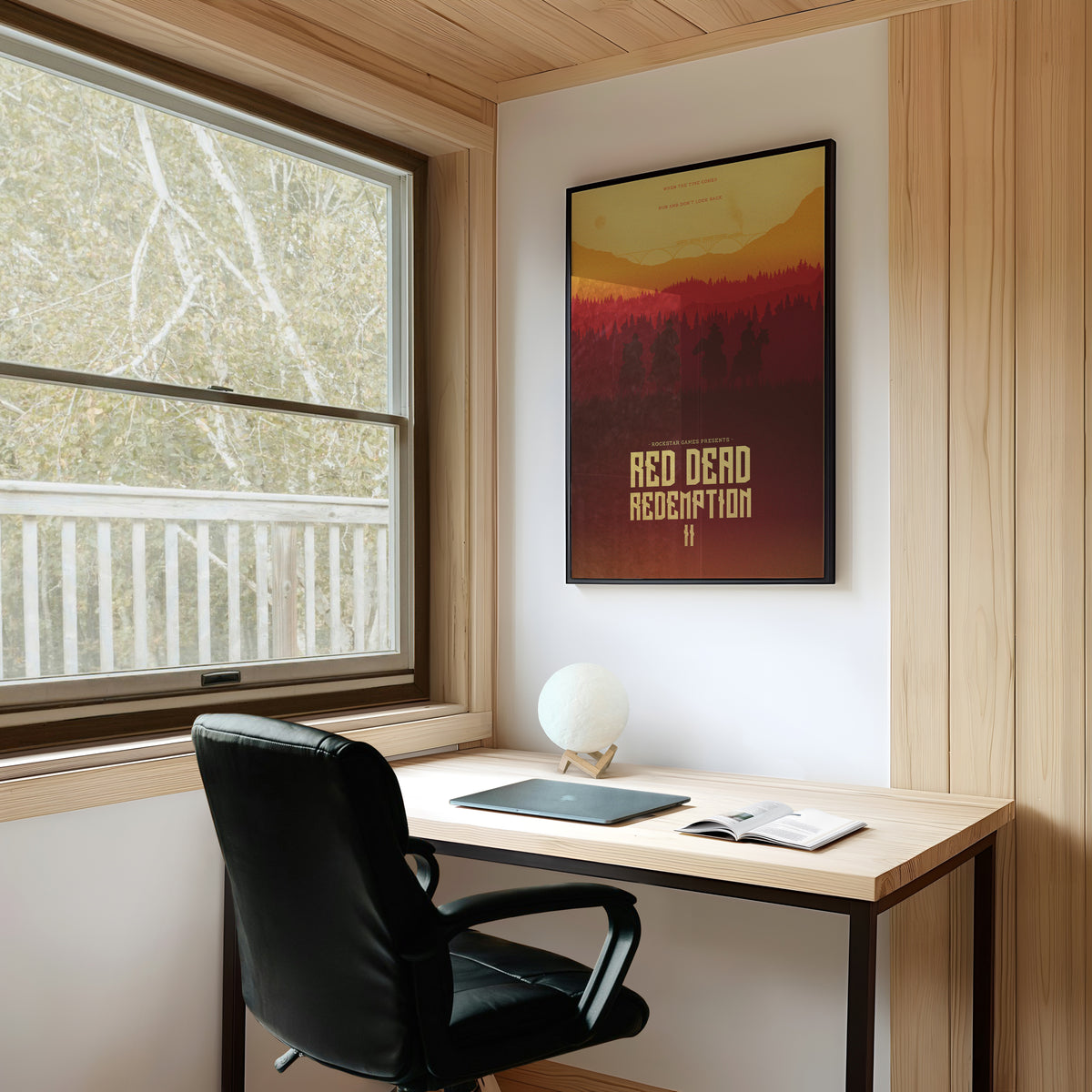 Red Dead Redemption 2 Video Game Poster [Edward]