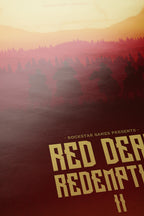 Red Dead Redemption 2 Video Game Poster [Edward]