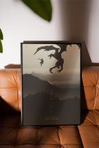 Elder Scrolls V Skyrim Video Game Poster [Edward]