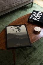 Elder Scrolls V Skyrim Video Game Poster [Edward]