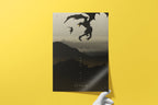 Elder Scrolls V Skyrim Video Game Poster [Edward]