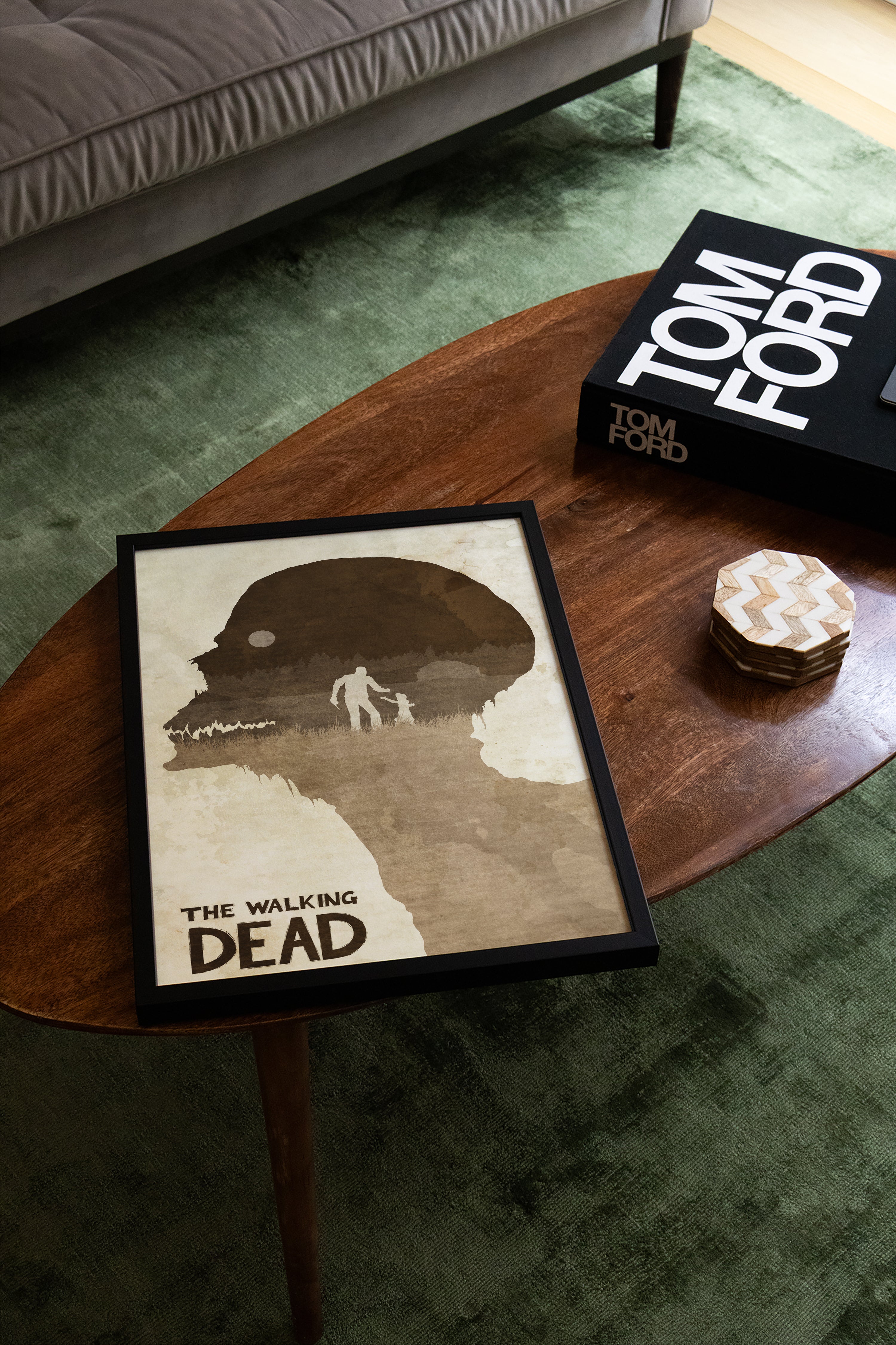 The Walking Dead Video Game Poster [Edward]